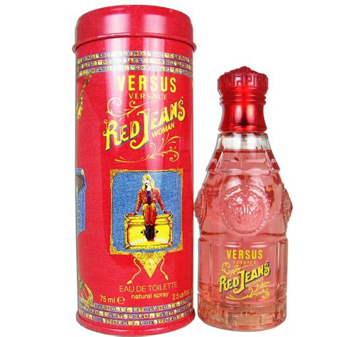 Versace Red Jeans for Women 2.5 oz Eau de Toilette 